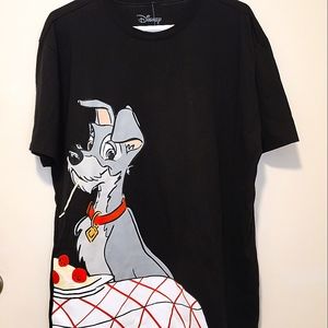 Disney Lady and the Tramp Tramp Spaghetti Couples T-Shirt - BoxLunch Exclusive